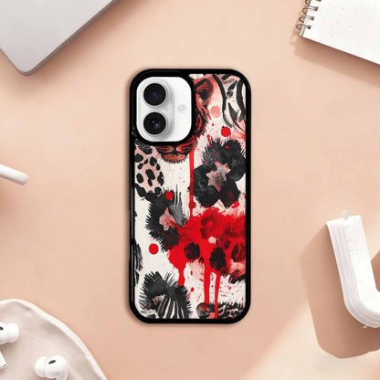 iPhone 17 Case — Animal Print (black &amp; Animal Print, Personalized Phone Case