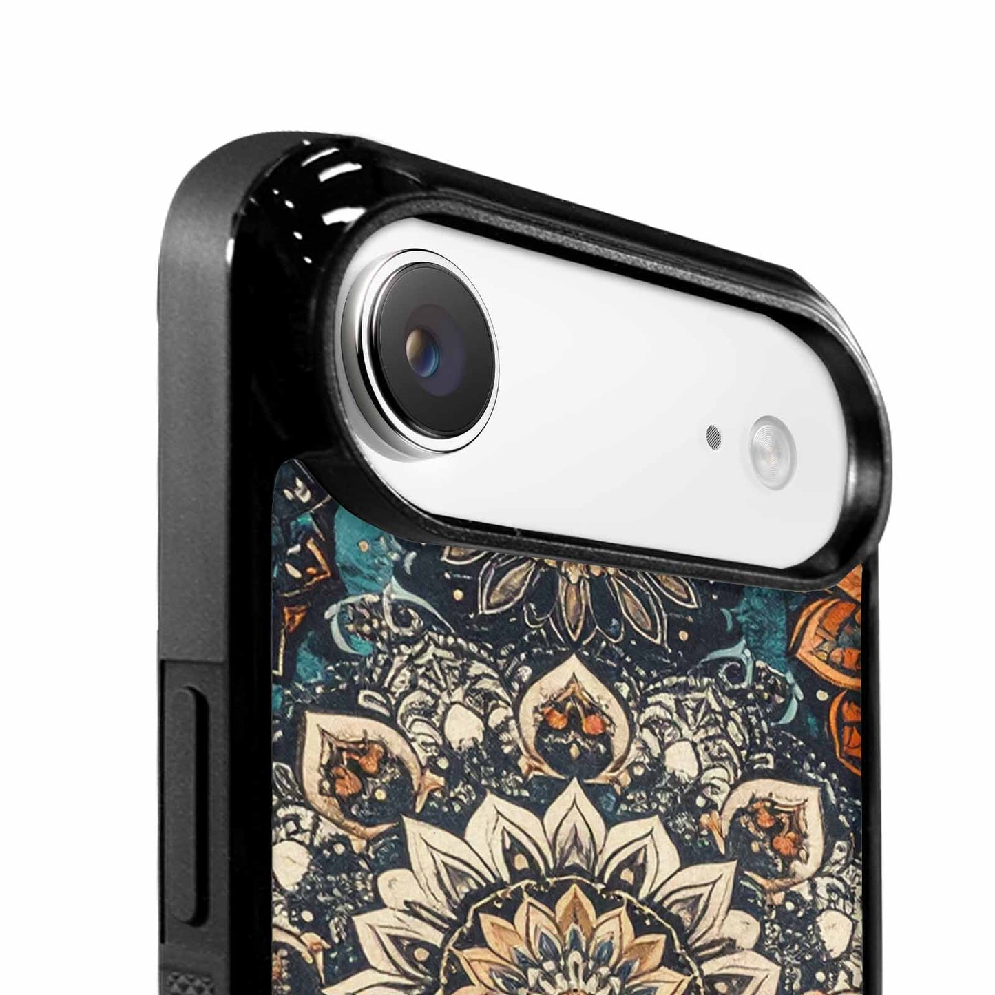 iPhone 17 Air Case — Small Mandala Pattern Randomly Varying Floral, Custom Printed Phone Case