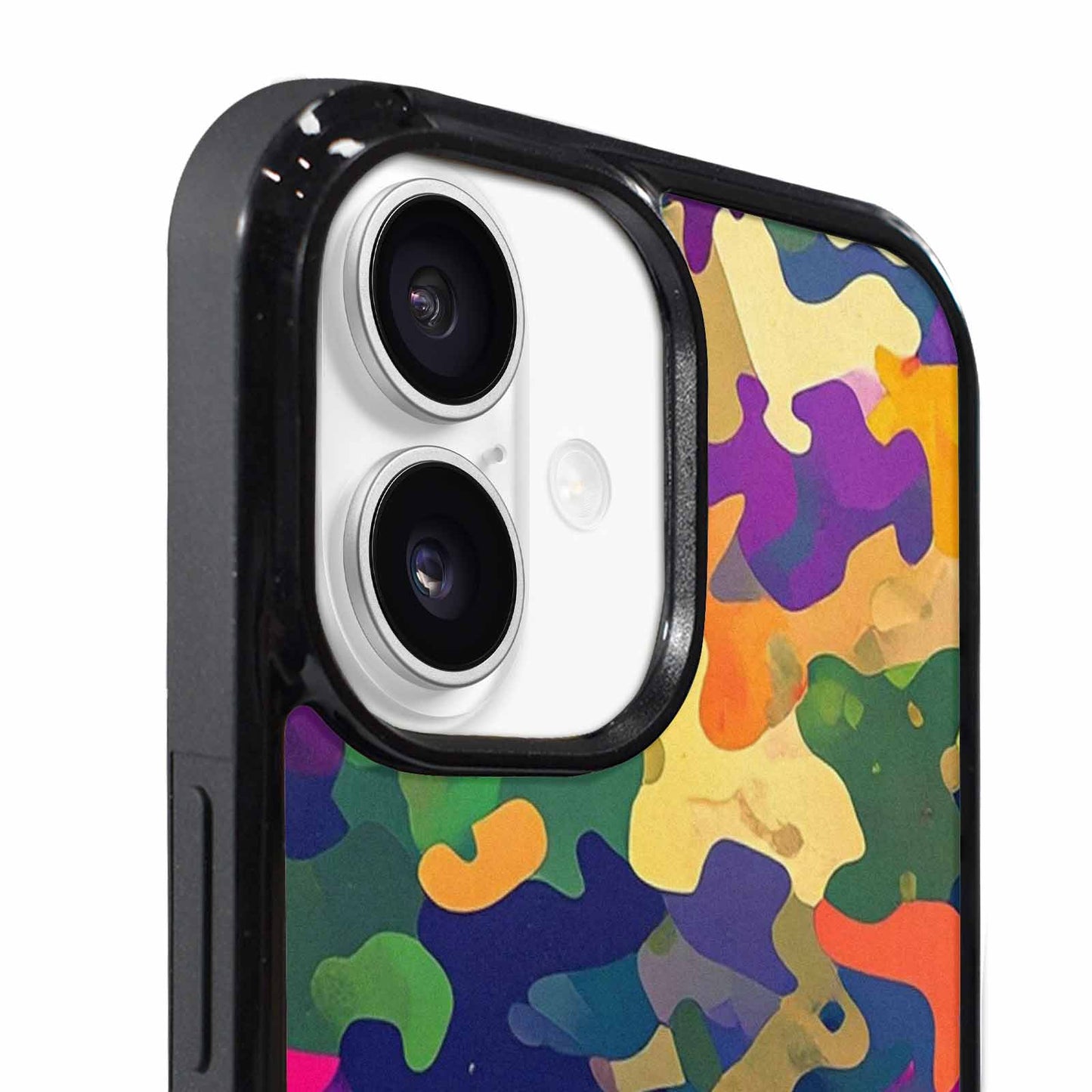 iPhone 17 Case — Small Military Camouflage Blotch Camo, Custom Designed Case Cover