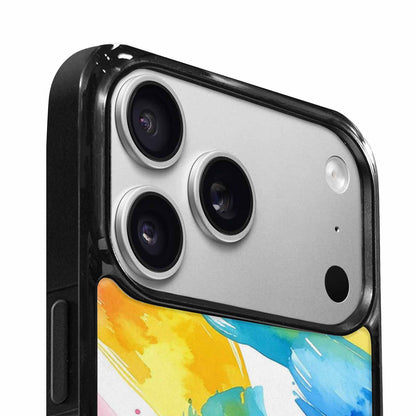 iPhone 17 Pro Case — Trans Strong Watercolor Seamless Pattern Watercolor, Custom Print Case Cover