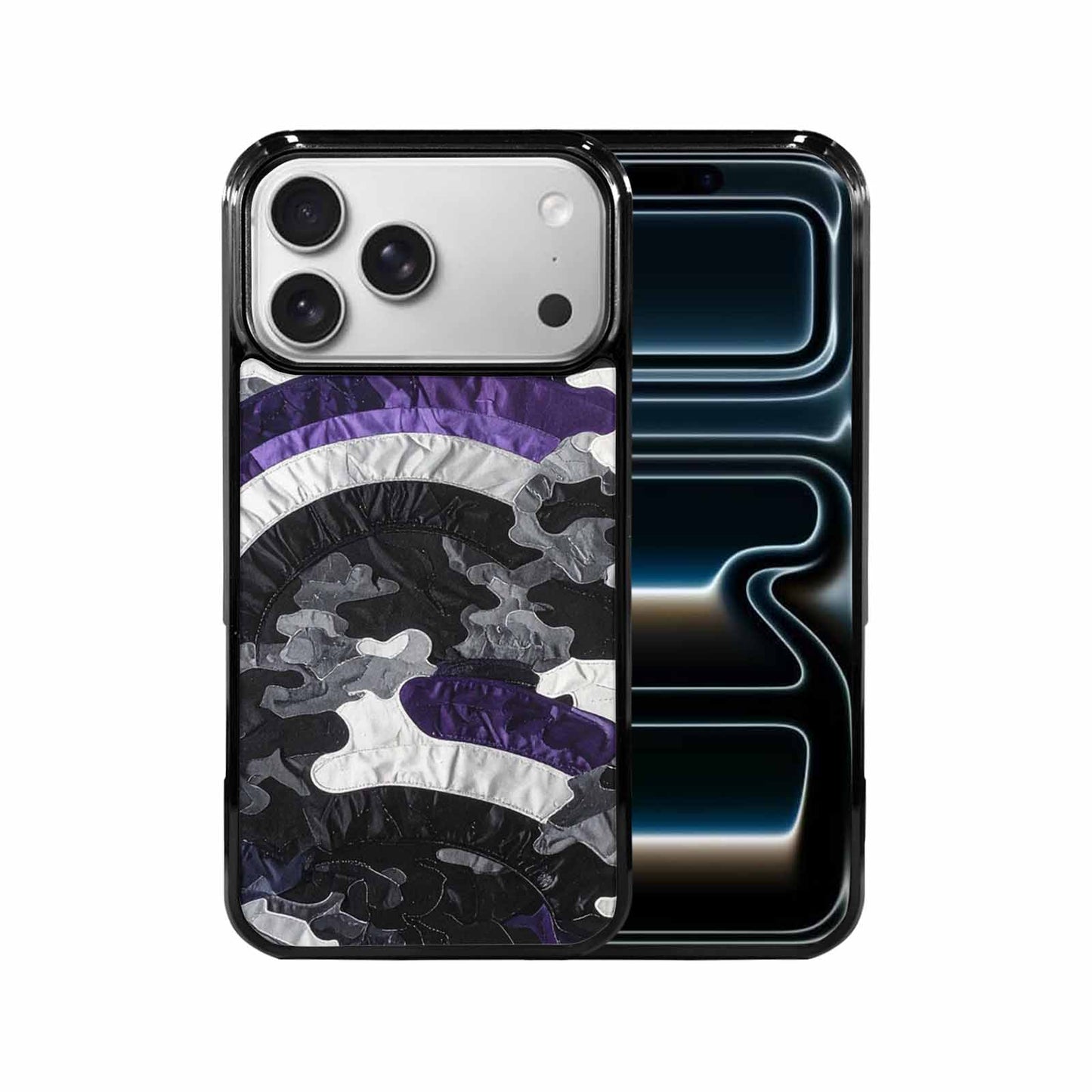 iPhone 17 Pro Max Case — Vivid Camo Asexual Camo, Custom Printed Phone Case