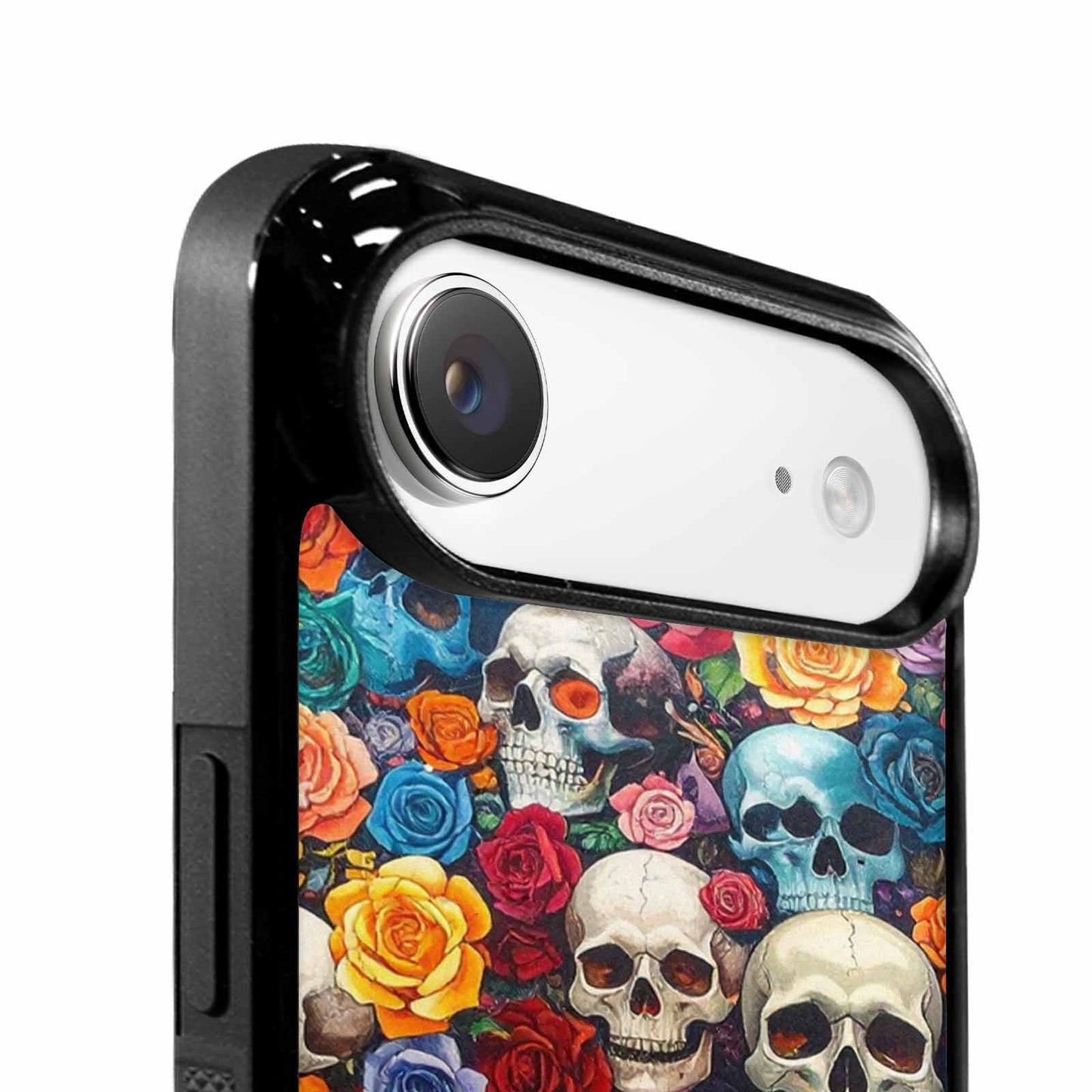 iPhone 17 Air Case — Skull And Roses Skulls And Gothic, Customized Protective Case