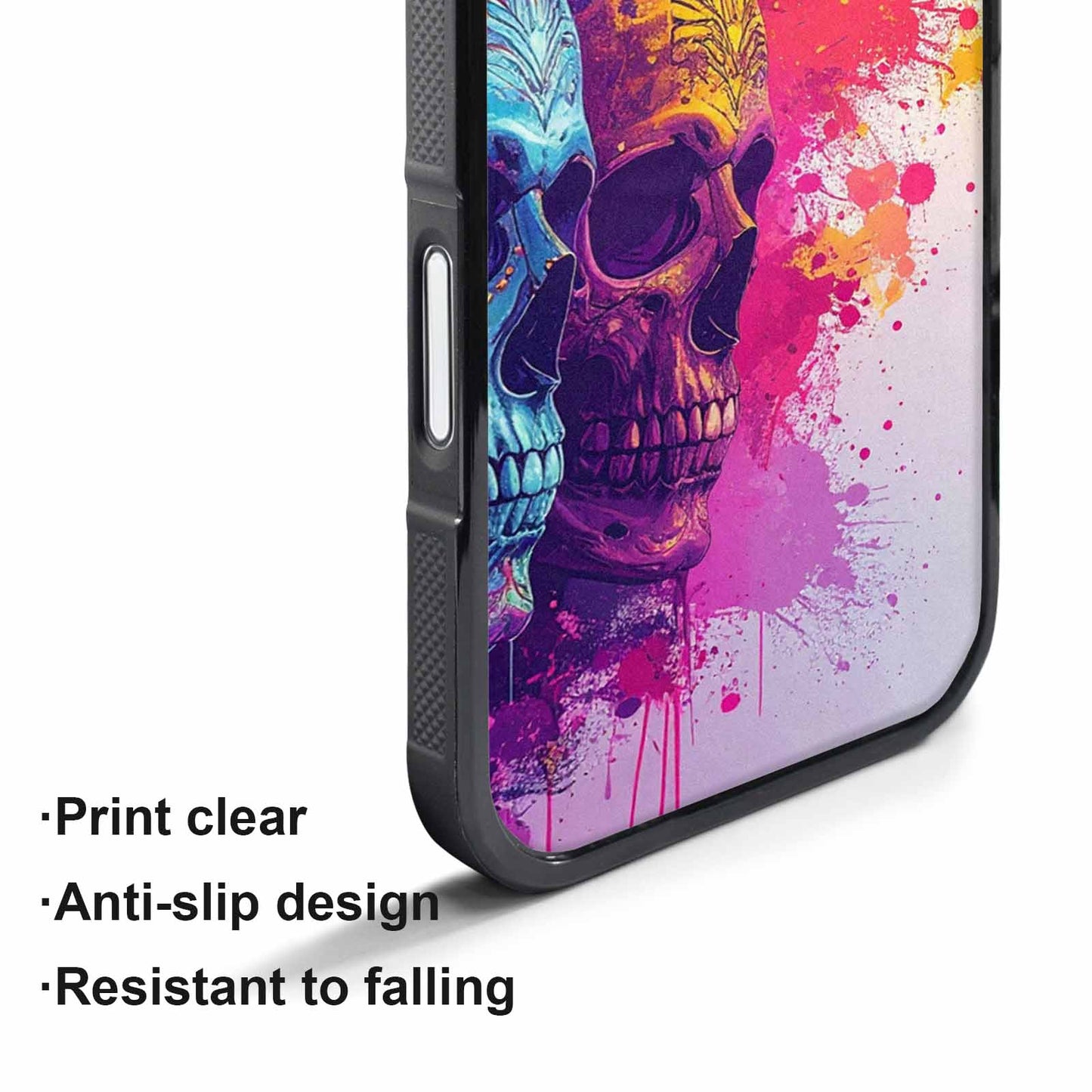 iPhone 17 Air Case — Skull Dark Art Gothic Print Gothic, Custom Designed Case Cover