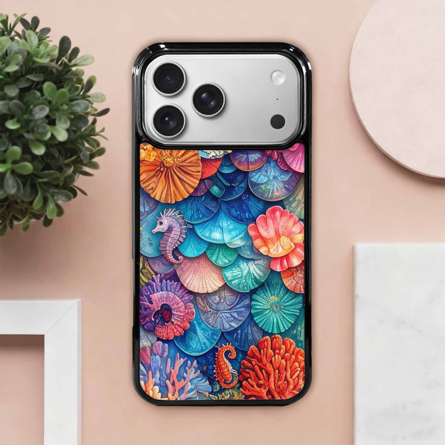 iPhone 17 Pro Max Case — Small Fish Scale And Original Art, Personalized Phone Case