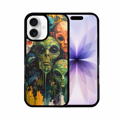 iPhone 17 Case — Aliens Pattern Hundreds Of Alien Scifi, Original Design Phone Case