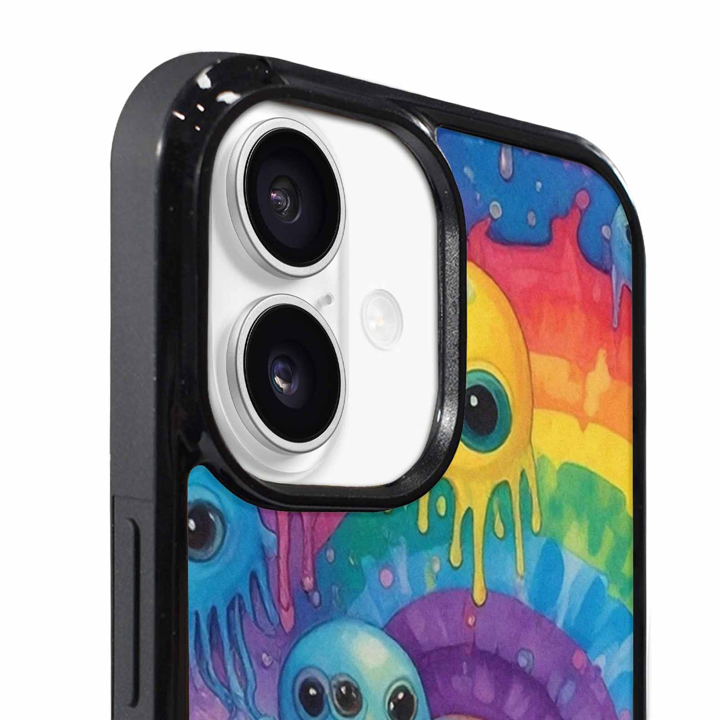 iPhone 17 Case — Aliens Tie Dyemelting Aliens Tie Dye, Personalized Phone Case