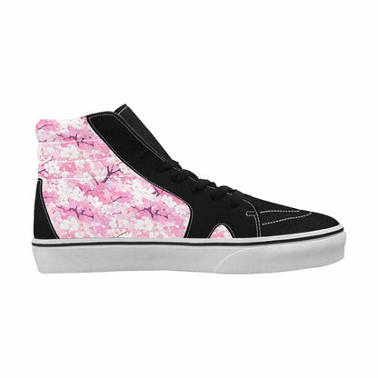 MEN'S Cherry Blossom Branch Cherry High Top Canvas Dreamcore Shoes