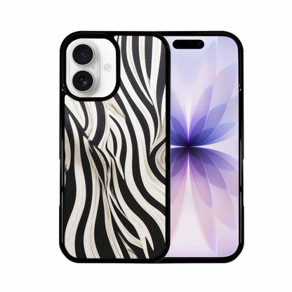 iPhone 17 Case — Modern Zebra Stripe Animal Print, Original Design Phone Case