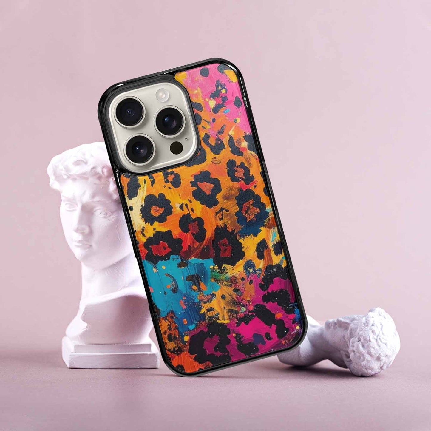 iPhone 16 Pro Case — Full Color Vibrantanimal Print A, Unique Phone Case Design