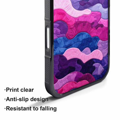 iPhone 17 Air Case — Vivid Camo Bisexual Pride Camo, Unique Phone Case Design