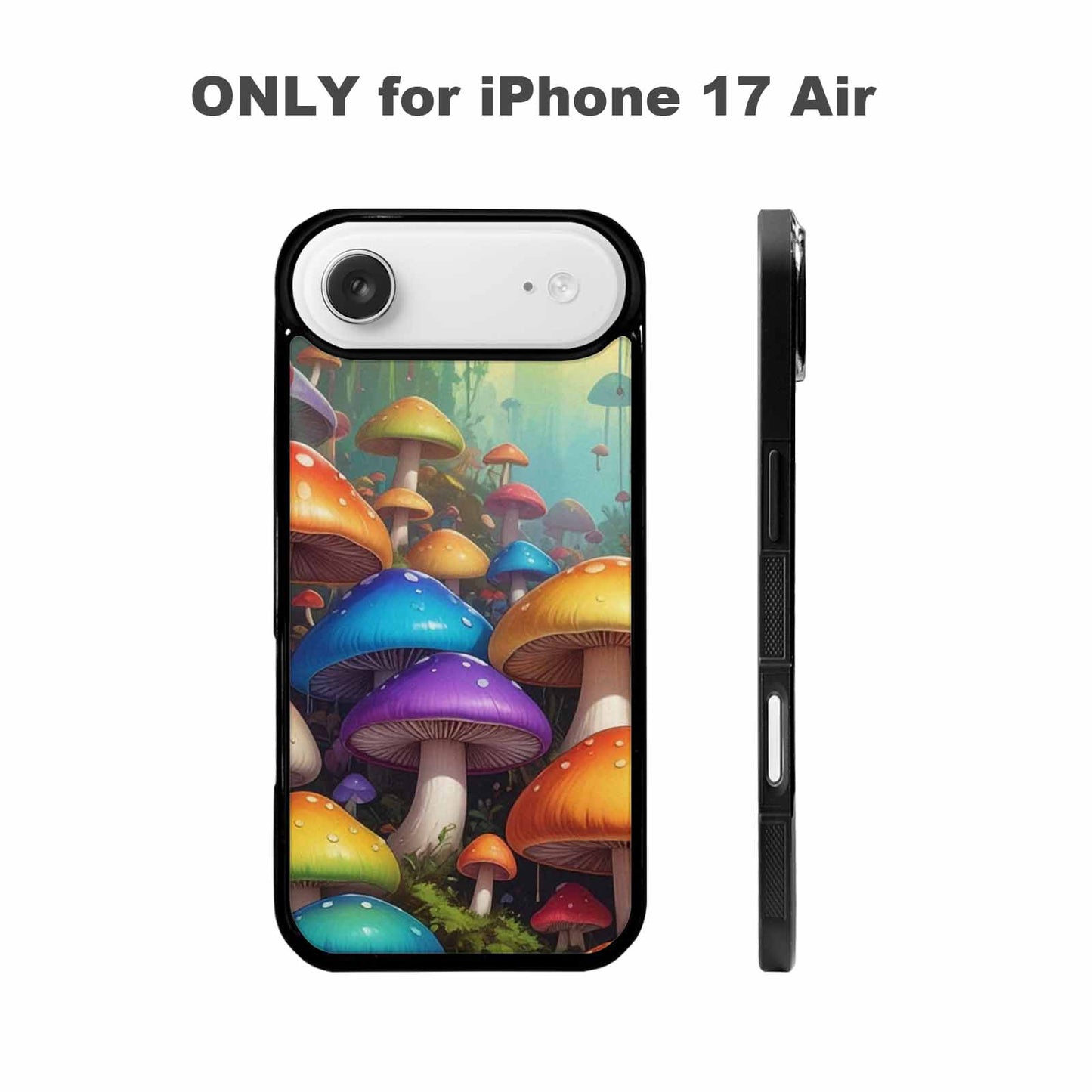 iPhone 17 Air Case — Overlapping Endlessly No Empty Space Galaxy, Original Design Phone Case