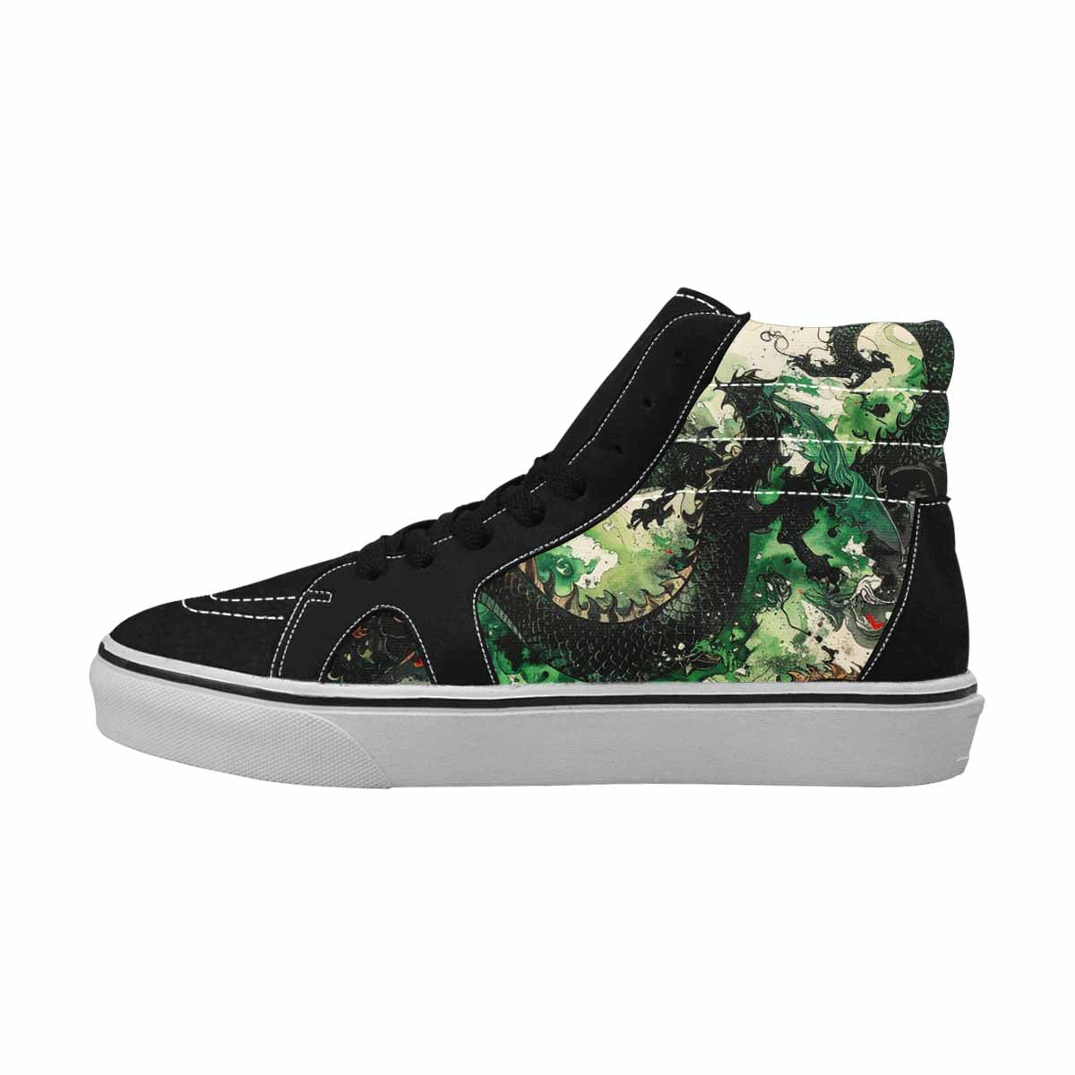 MEN'S Dragon Scale High Top Canvas Dreamcore Custom Shoes