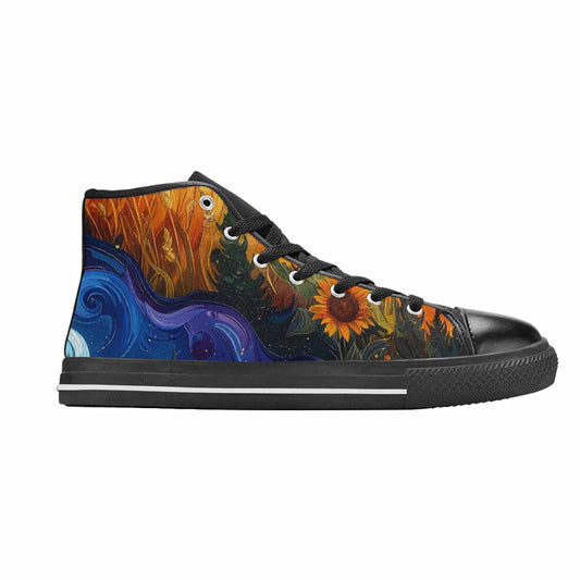 MEN'S Blend All Versions High Top Canvas Neon Fantasy Shoes