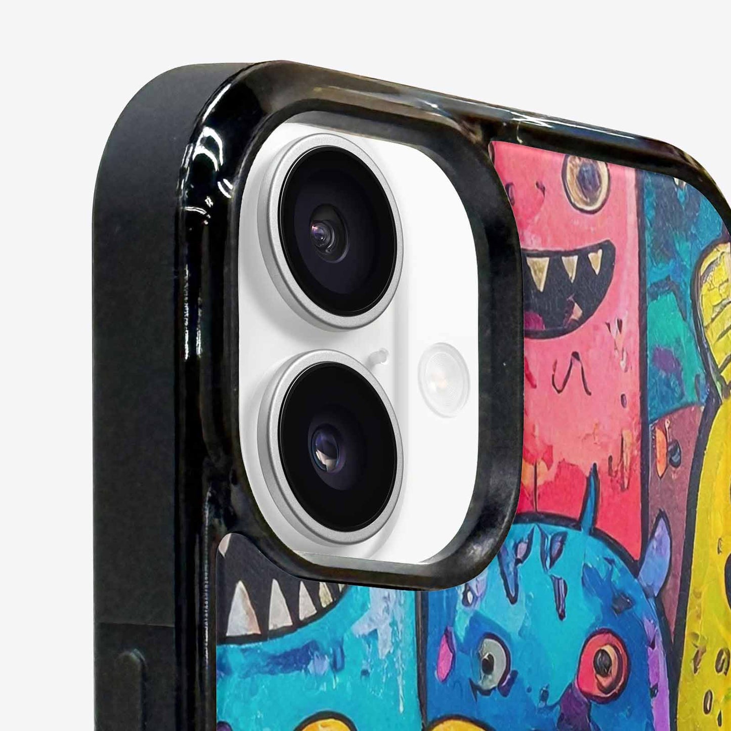 iPhone 16 Plus Case — Goofy Cartoon Monster, Custom Made Phone Cover