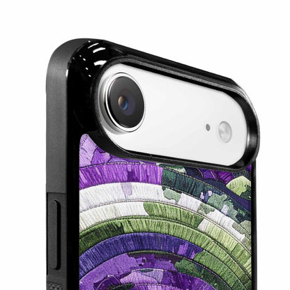 iPhone 17 Air Case — Vivid Camo Genderqueer Pride Camo, Original Design Phone Case