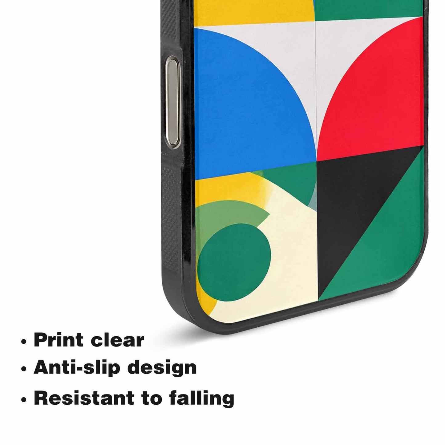 iPhone 16 Pro Max Case — 1960s Mod Cartoon Art Pattern, Customized Protective Case