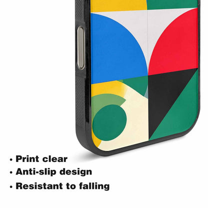 iPhone 16 Pro Max Case — 1960s Mod Cartoon Art Pattern, Customized Protective Case