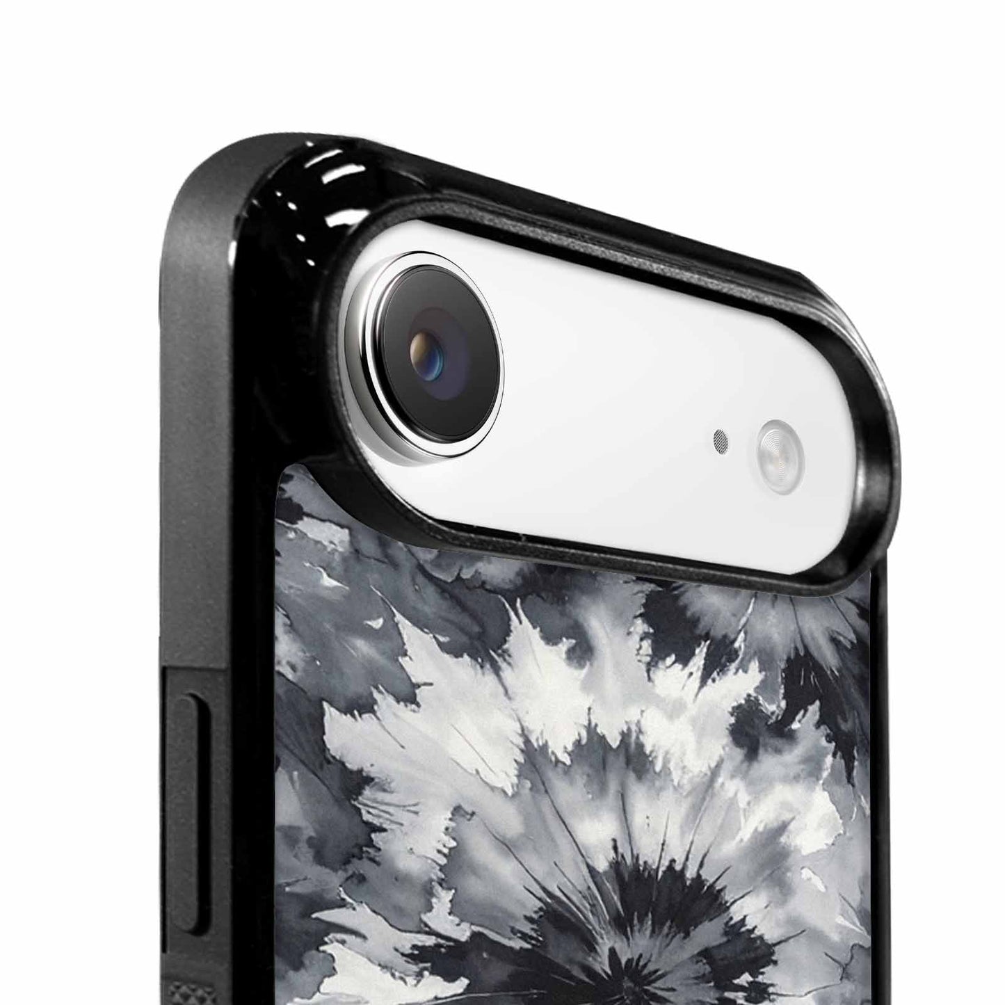 iPhone 17 Air Case — Tie Dye Black And Gray Tie, Custom Made Phone Cover