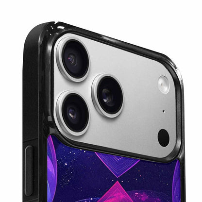 iPhone 17 Pro Max Case — Rose Galaxy Art Seamless Galaxy Space, Custom Printed Phone Case