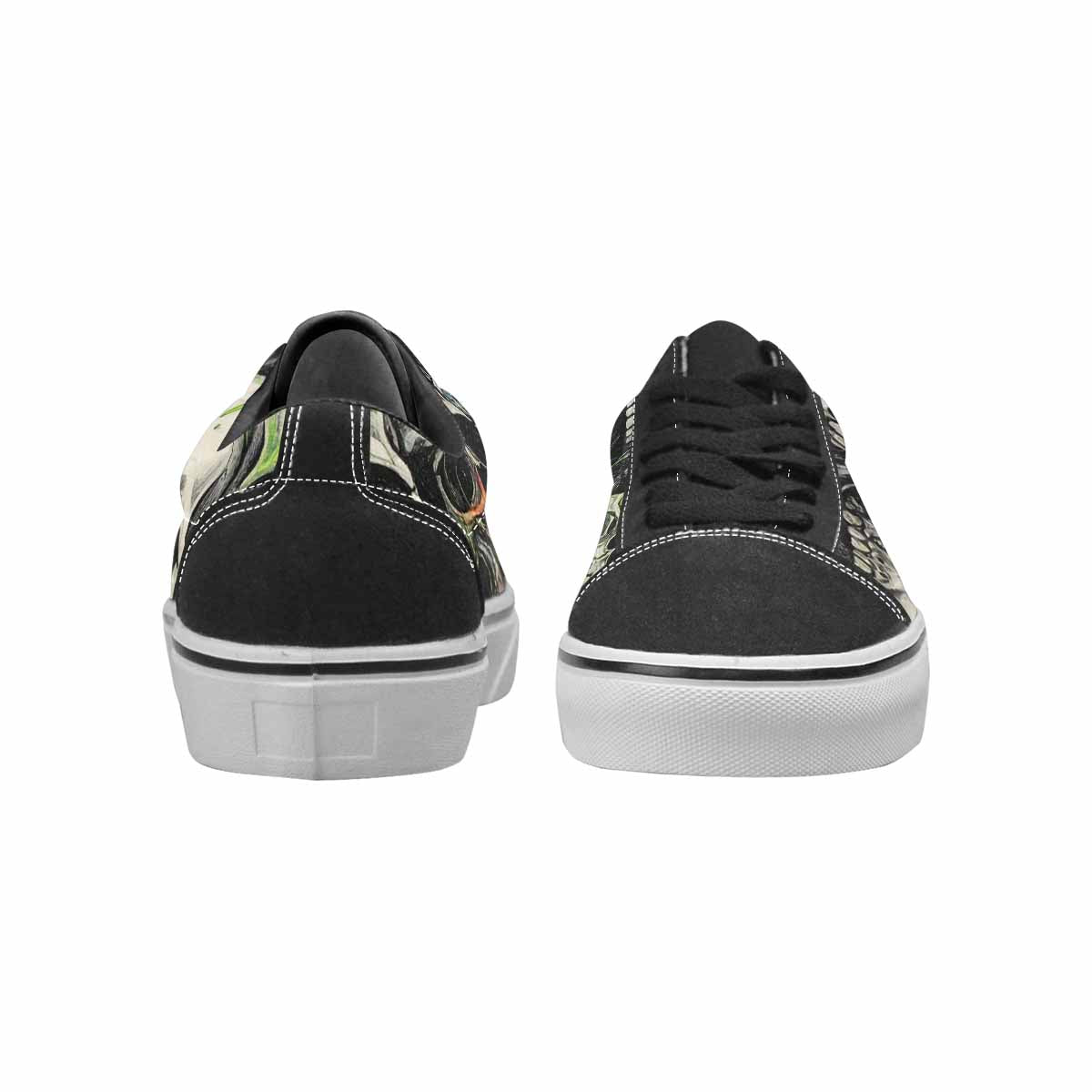 WOMEN'S Rainbow From Skull S Lace-Up Canvas Y2K Shoes