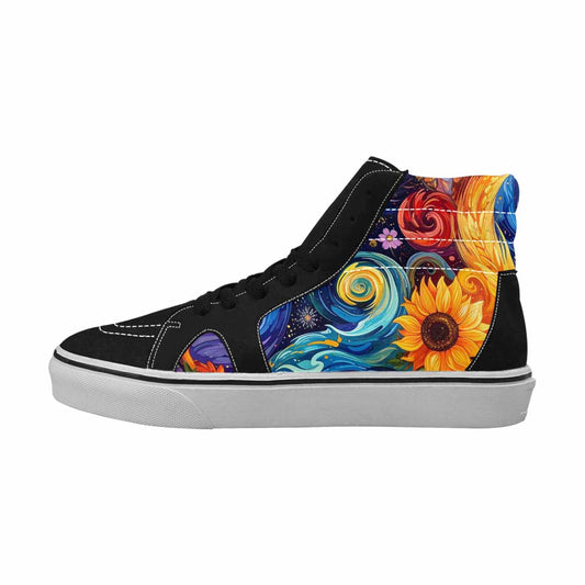 MEN'S Blend All Versions High Top Canvas Surreal Custom Sneakers