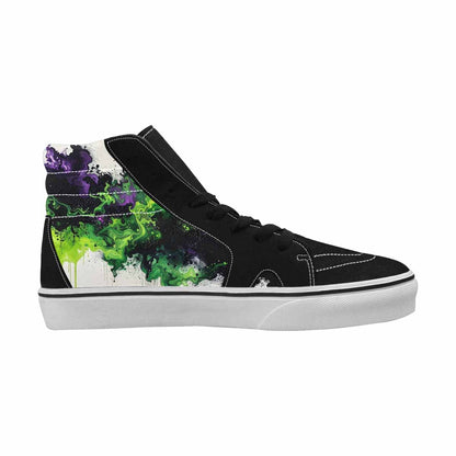 MEN'S Galaxy Nebula High Top Canvas Y2K Custom Shoes
