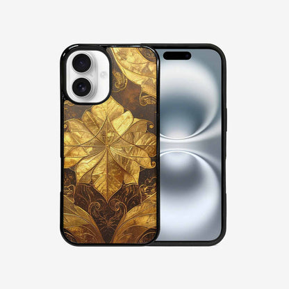 iPhone 16 Case — Klimt Gold Leaf Artwork Pattern, Custom Made Phone Cover