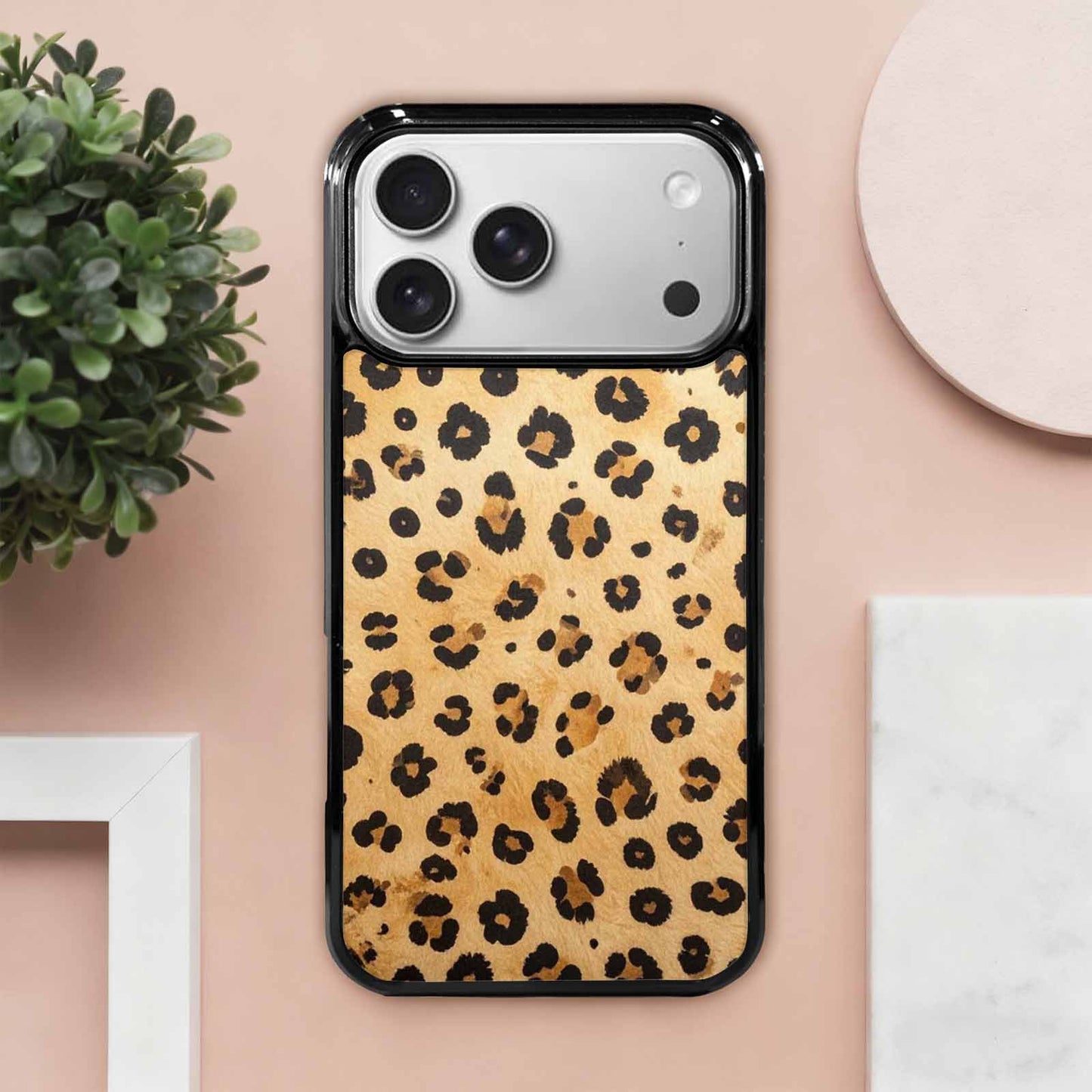 iPhone 17 Pro Max Case — Cheetah Print, Sandy Tan Animal Print, Custom Print Case Cover