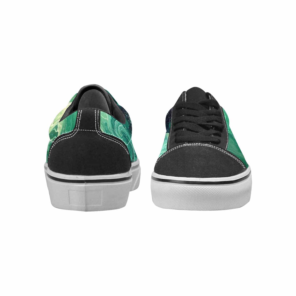 WOMEN'S Galaxy Art - Canvas Lace-Up Aesthetic Custom Shoes