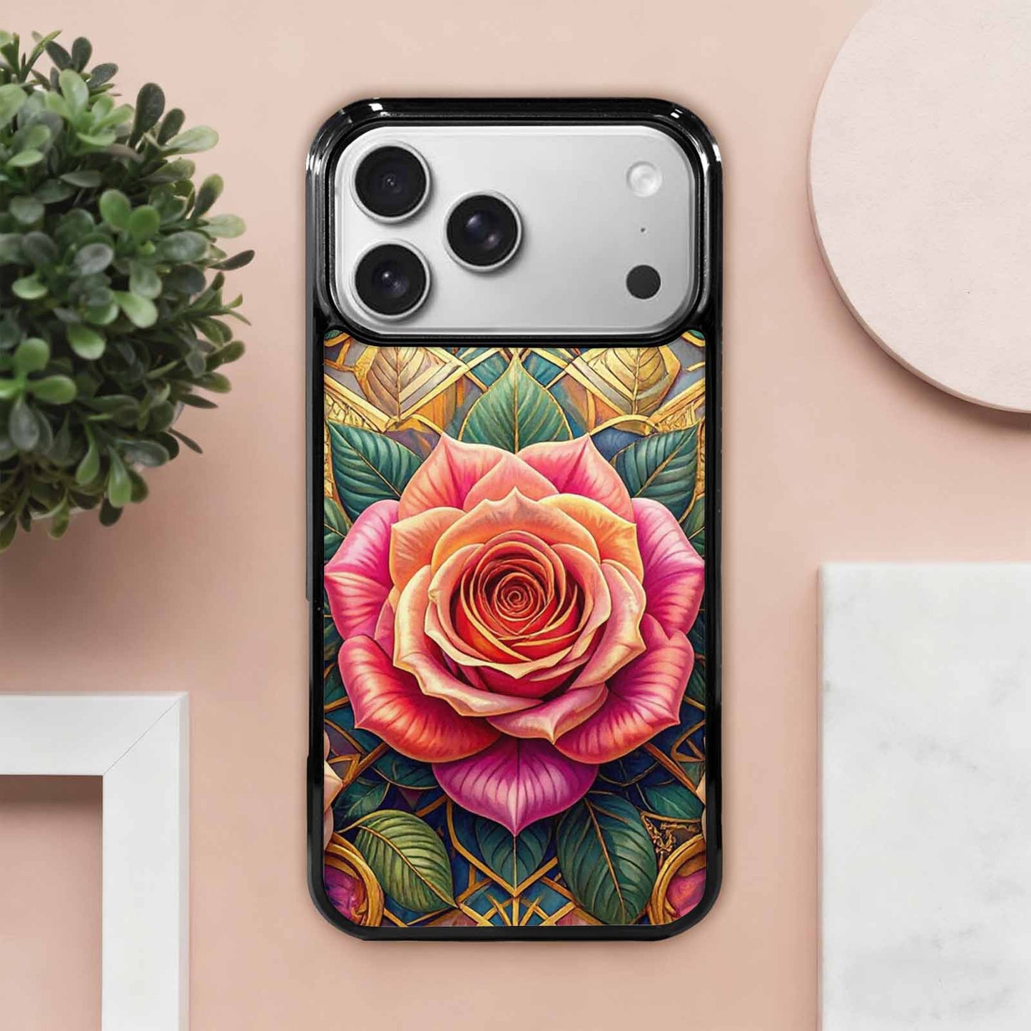 iPhone 17 Pro Max Case — Chrome Tie Dye Tie Dye, Unique Phone Case Design