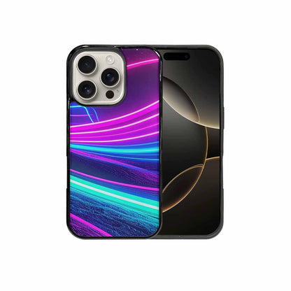 iPhone 16 Pro Case — 80s Neon Cartoon Custom, Unique Phone Case Design