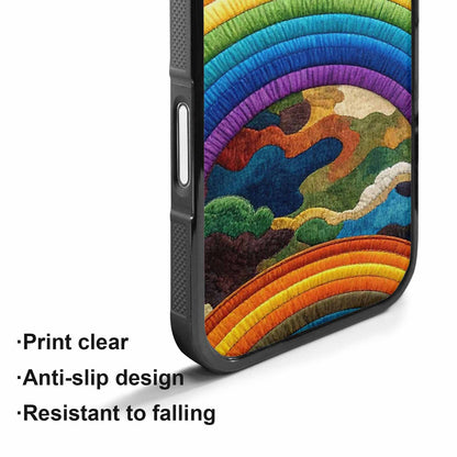 iPhone 17 Case — Vivid Camo Rainbow Camo, Custom Phone Case