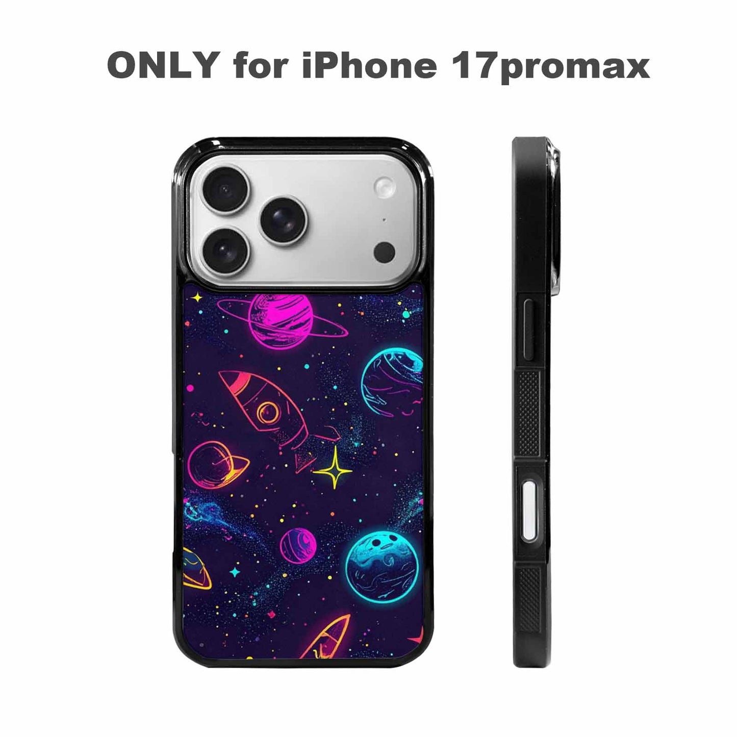 iPhone 17 Pro Max Case — Space Galaxy Astronaut Galaxy Space, Custom Printed Phone Case