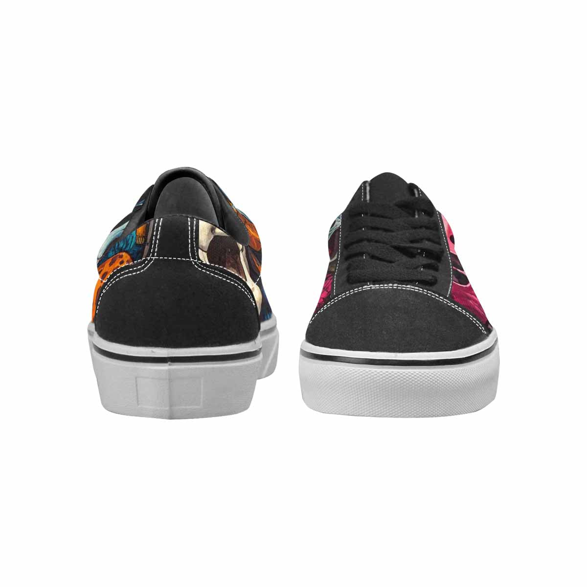 WOMEN'S Skulls Lace-Up Canvas Dreamcore Shoes