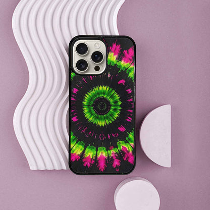 iPhone 16 Pro Max Case — Acid Wash Tie Dye Pattern High, Original Design Phone Case