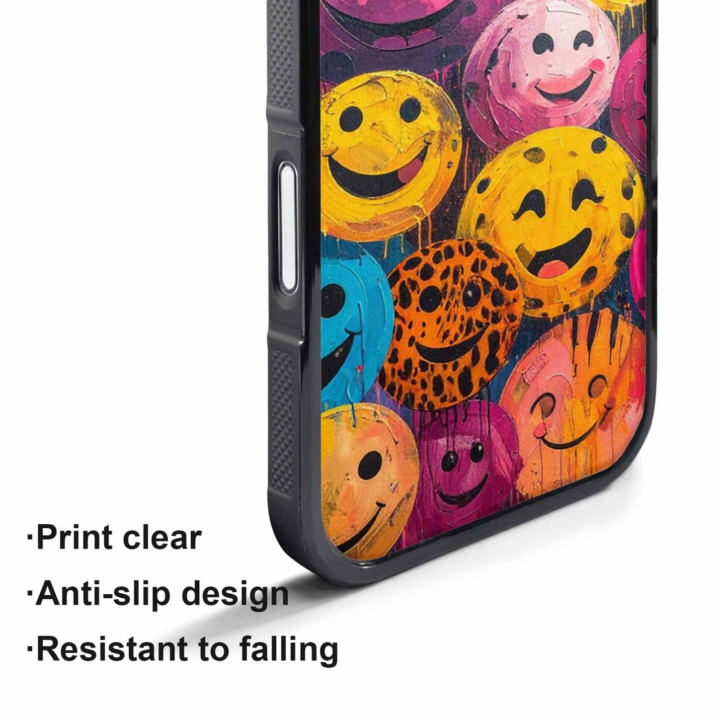 iPhone 17 Air Case — Smiley Faces Animal Printsmile Animal Print, Custom Art Phone Cover