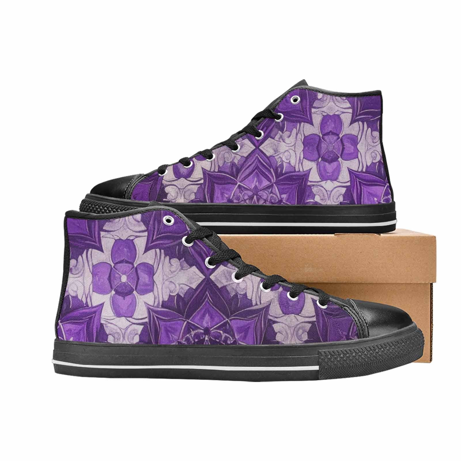 WOMEN'S Mandala High Top Canvas Aesthetic Sneakers
