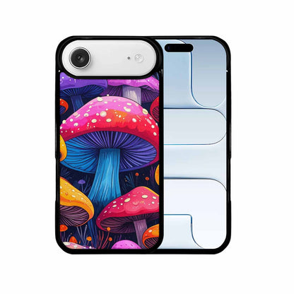 iPhone 17 Air Case — Vivid Winter Mushroom Seamless Cartoon Cute, Custom Art Phone Cover