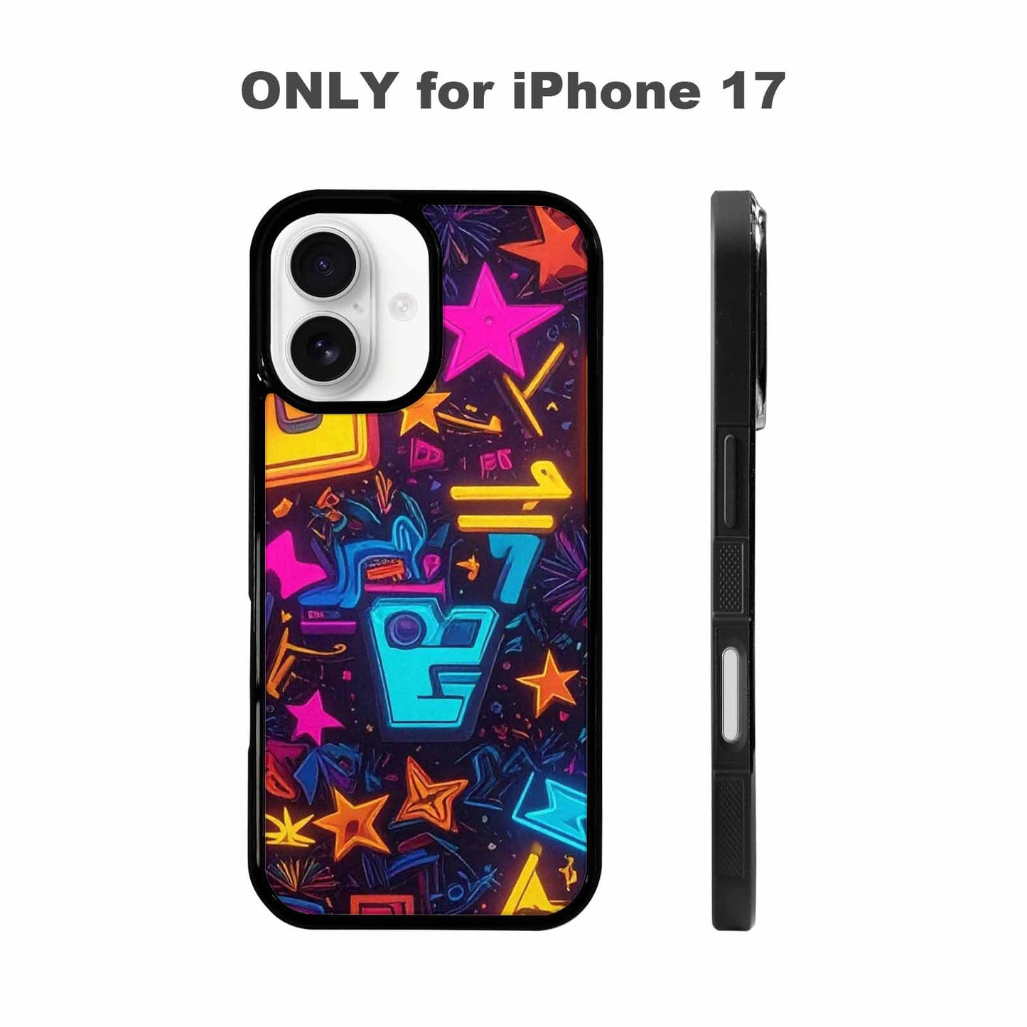 iPhone 17 Case — Retro Motif Retro Motifs Ntr Retro, Custom Printed Phone Case