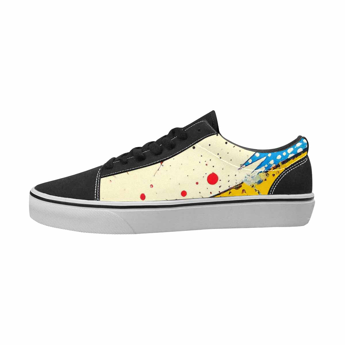 WOMEN'S Comic Pop Art Canvas Original Design Cottagecore Custom Shoes