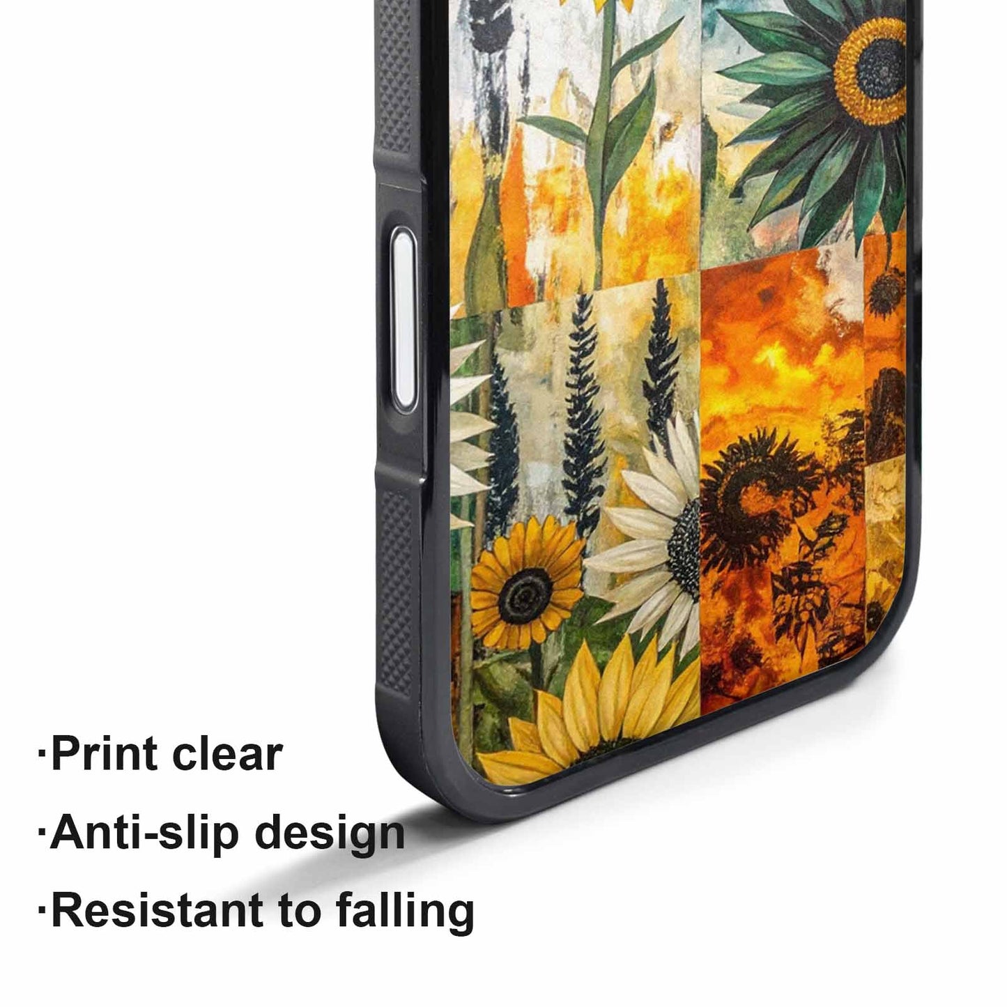 iPhone 17 Air Case — Blend Melt Them Together Small Floral, Custom Phone Case