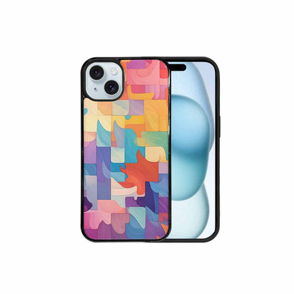 iPhone 15 Plus Case — Color Gradient Fade Pattern Hundreds Of, Custom Print Case Cover
