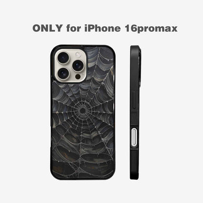 iPhone 16 Pro Max Case — Spider Web Gothic Spider Web Gothic, Custom Art Phone Cover