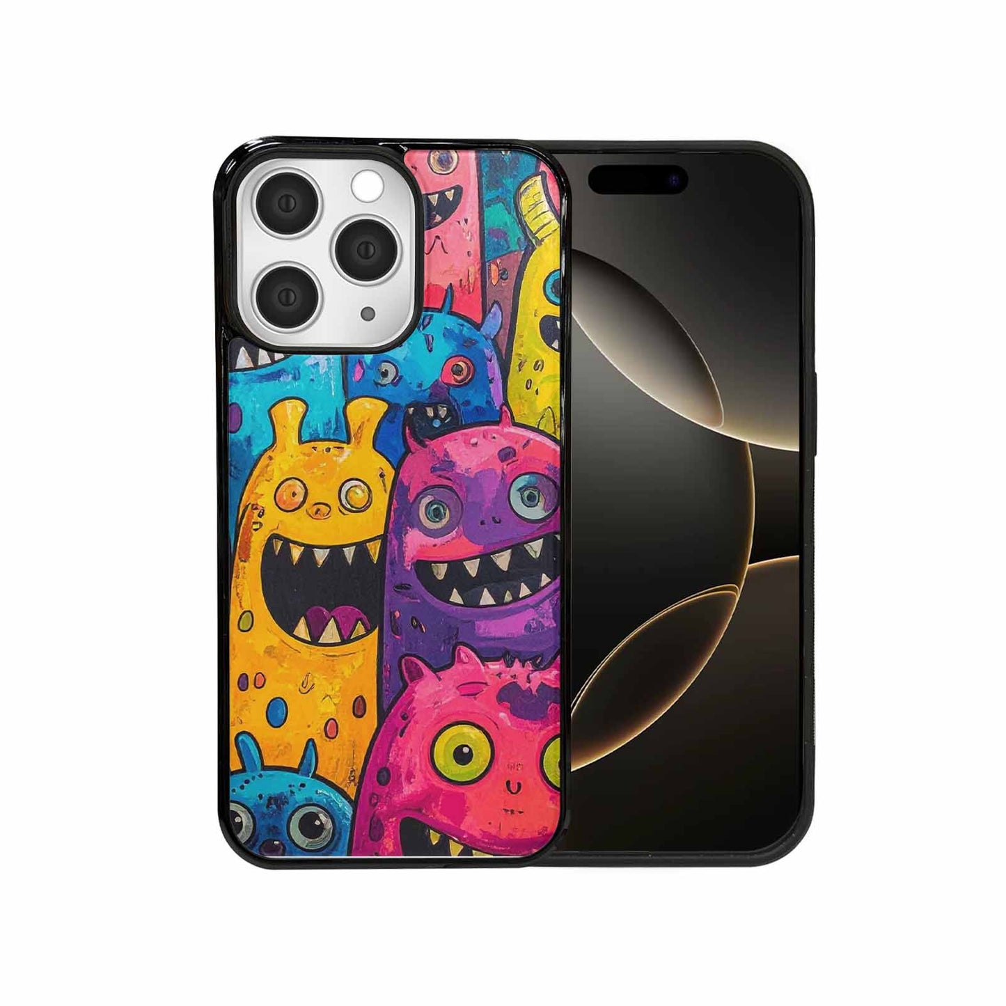 iPhone 15 Pro Max Case — Goofy Cartoon Monster, Original Design Phone Case