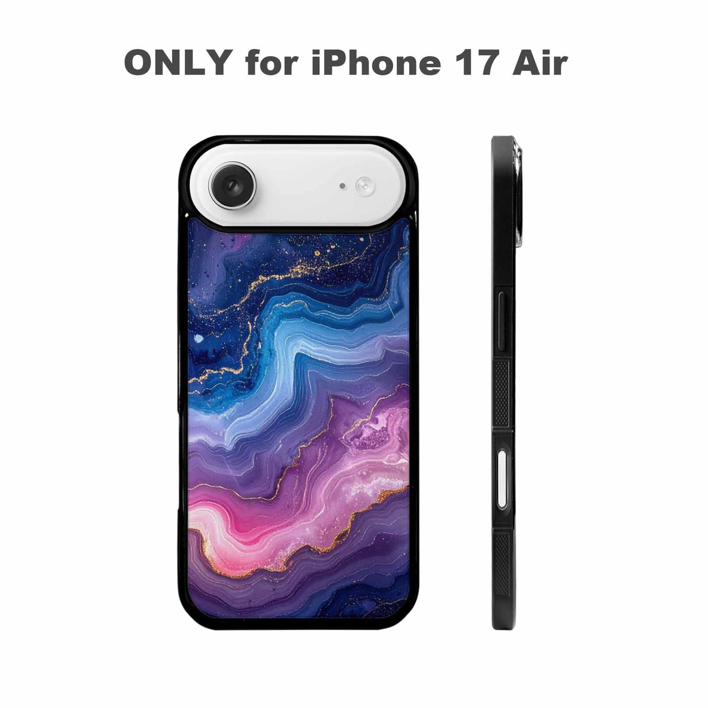 iPhone 17 Air Case — Marble Galaxy Space, Original Design Phone Case