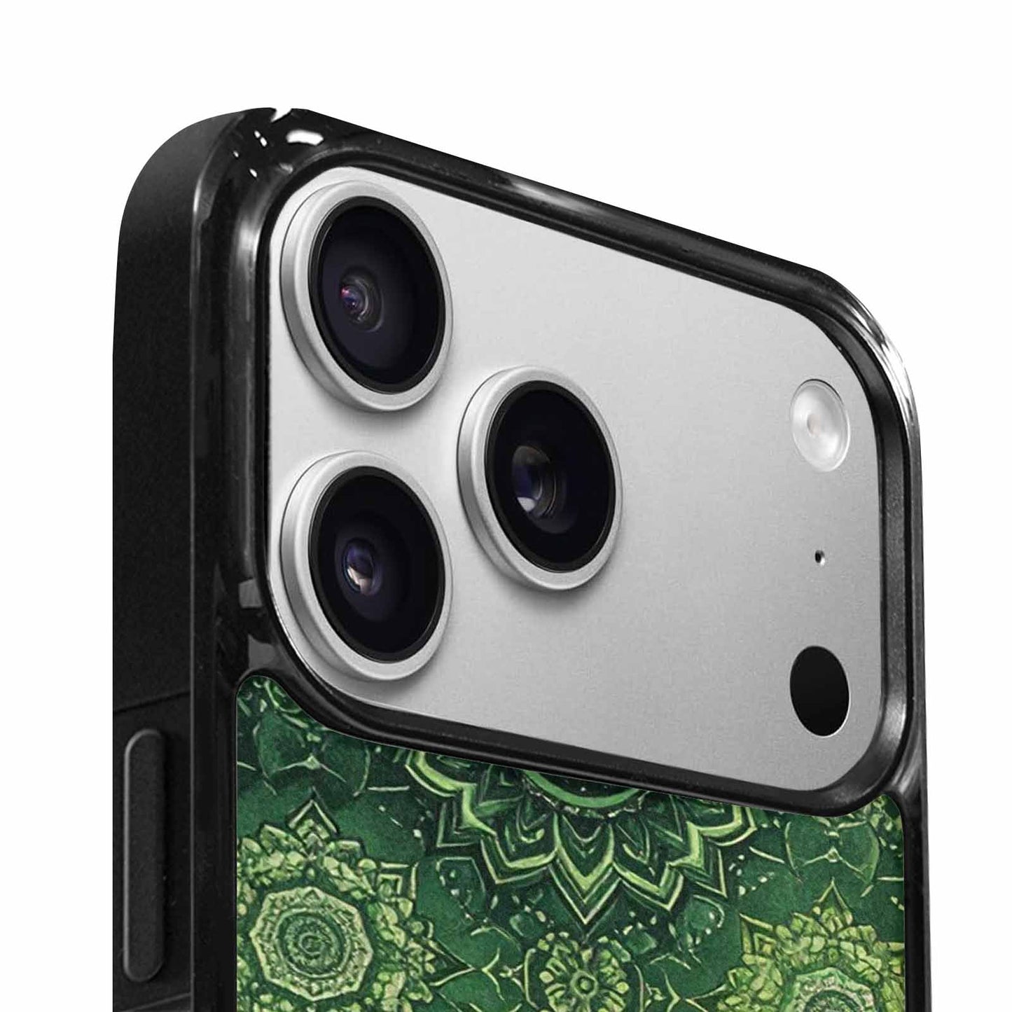 iPhone 17 Pro Max Case — Small Mandala Pattern, Randomly Floral, Unique Phone Case Design