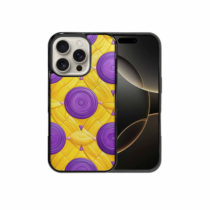 iPhone 16 Pro Case — Intersex Flag Color Theme Small Rainbow, Unique Phone Case Design