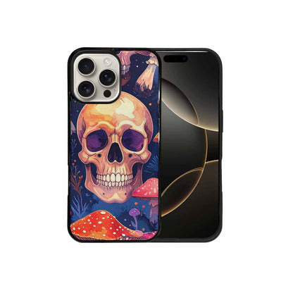 iPhone 16 Pro Max Case — Mushroom Skulls Custom, Custom Phone Case
