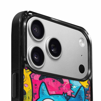 iPhone 17 Pro Max Case — Seamless Repeating Pattern Of Cartoon Cute, Customized Protective Case