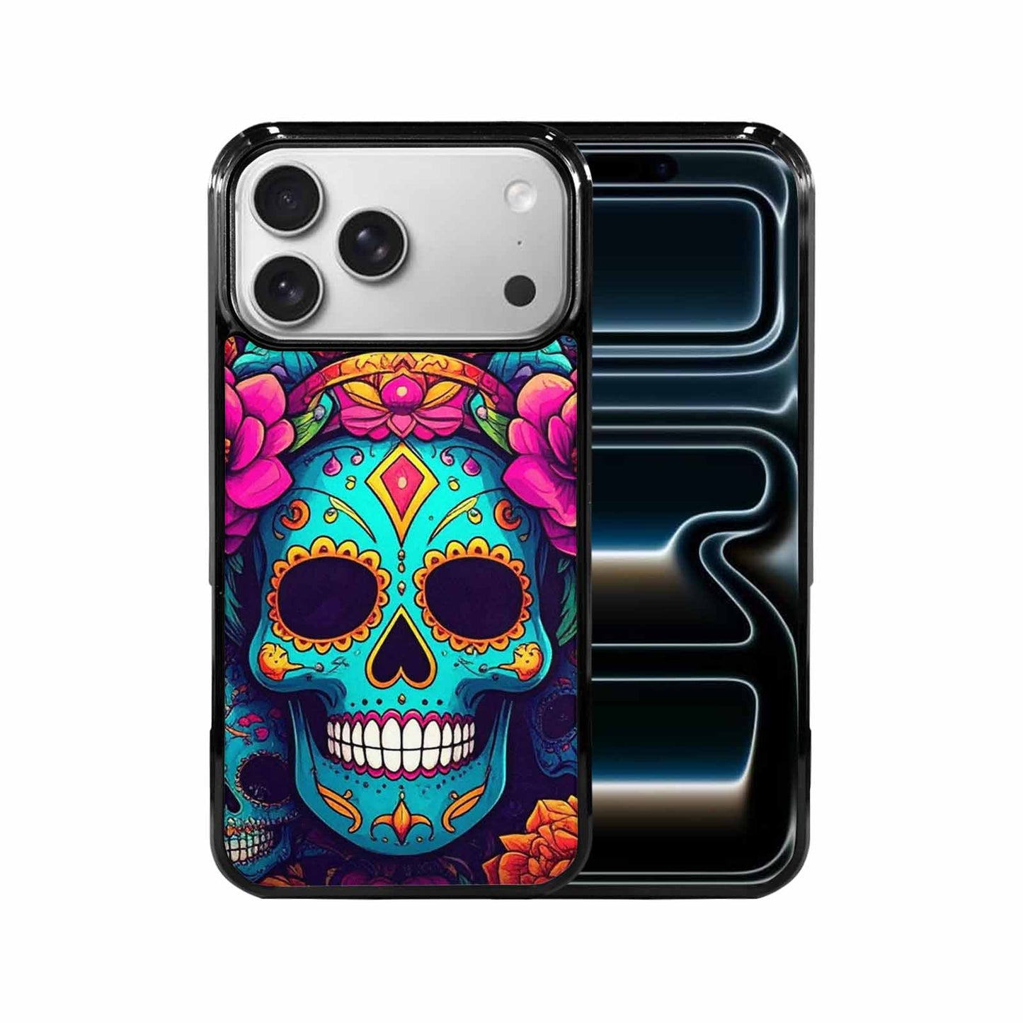 iPhone 17 Pro Max Case — Skull Dark Art Gothic Print Gothic, Unique Phone Case Design